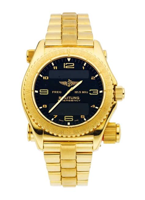 breitling emergeny gold|Breitling gold watches prices.